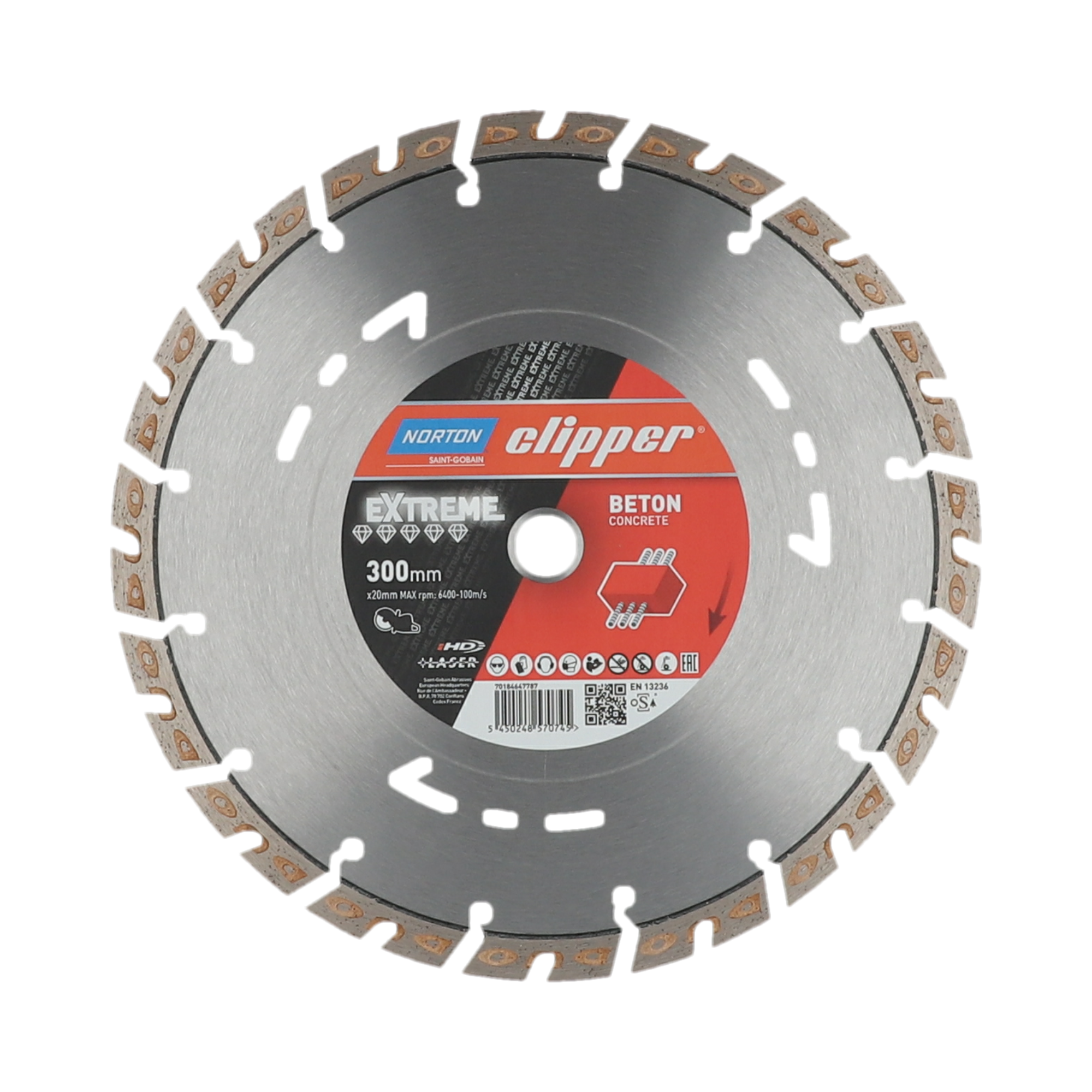 Diamantkaplinga Norton Clipper Extreme Beton – bild 2