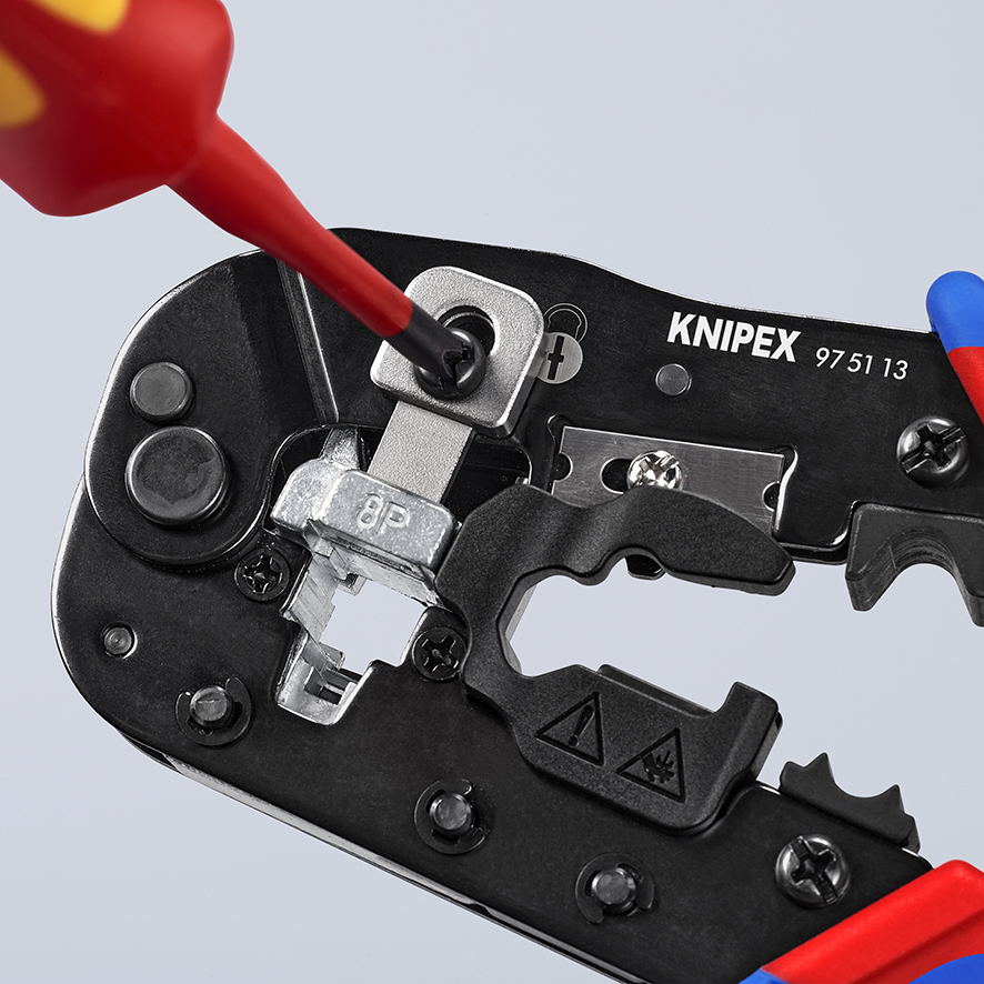 Knipex kabelskotång för western RJ45 – bild 4