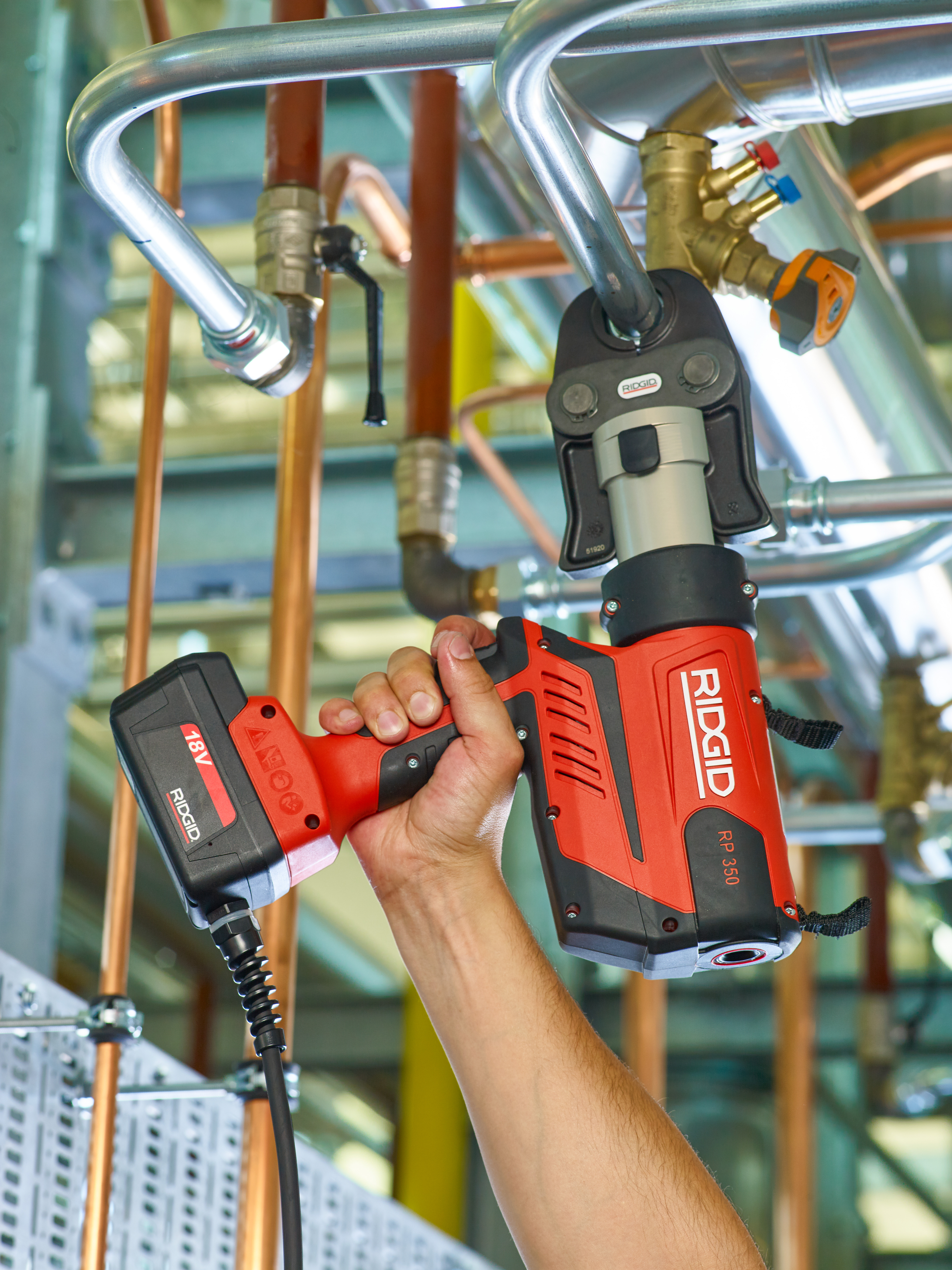 Pressverktyg RP-350-C (32 kN) RIDGID (sats) – bild 7