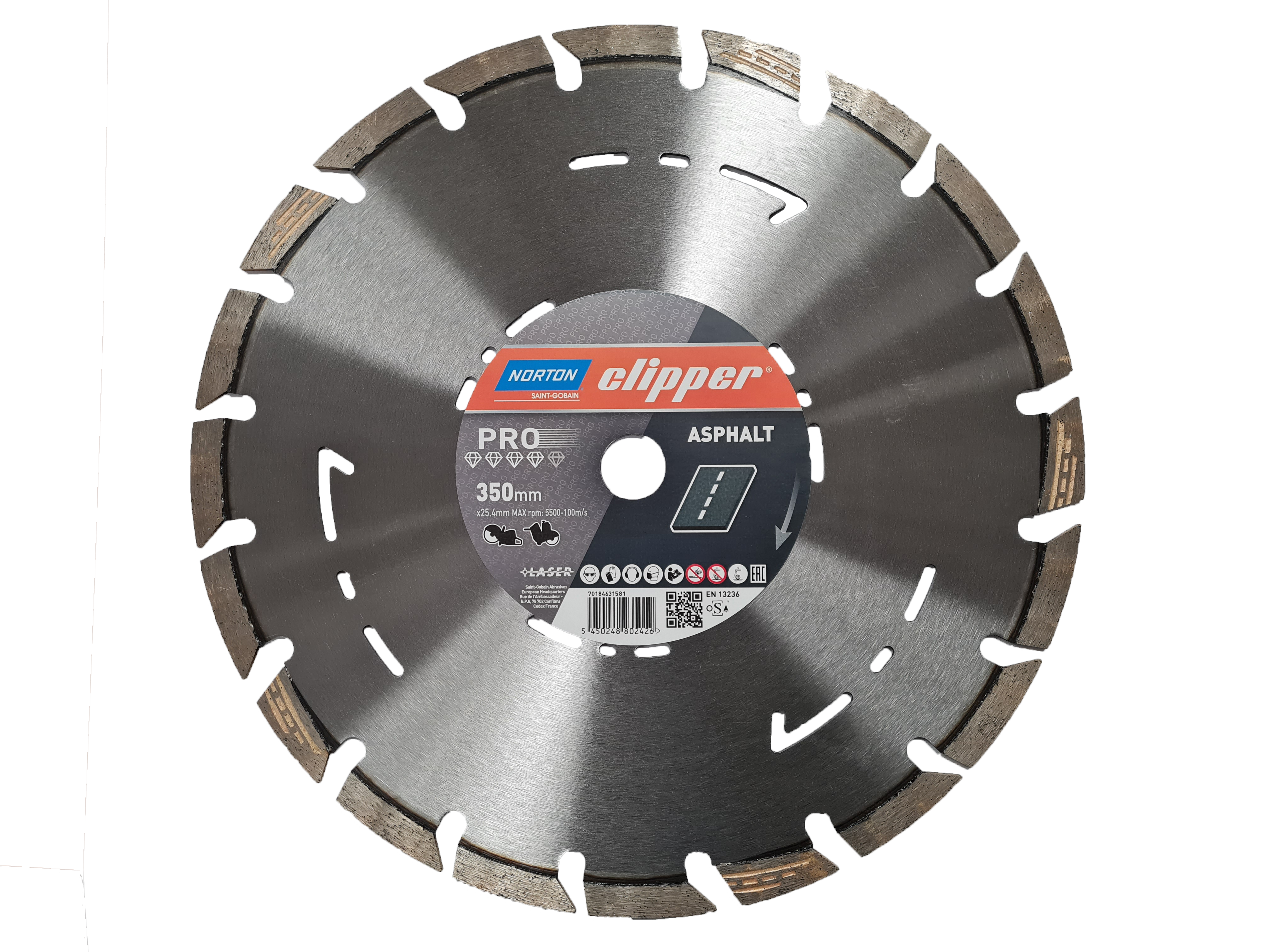 Diamantkapklinga Norton Pro Asphalt II – bild 2