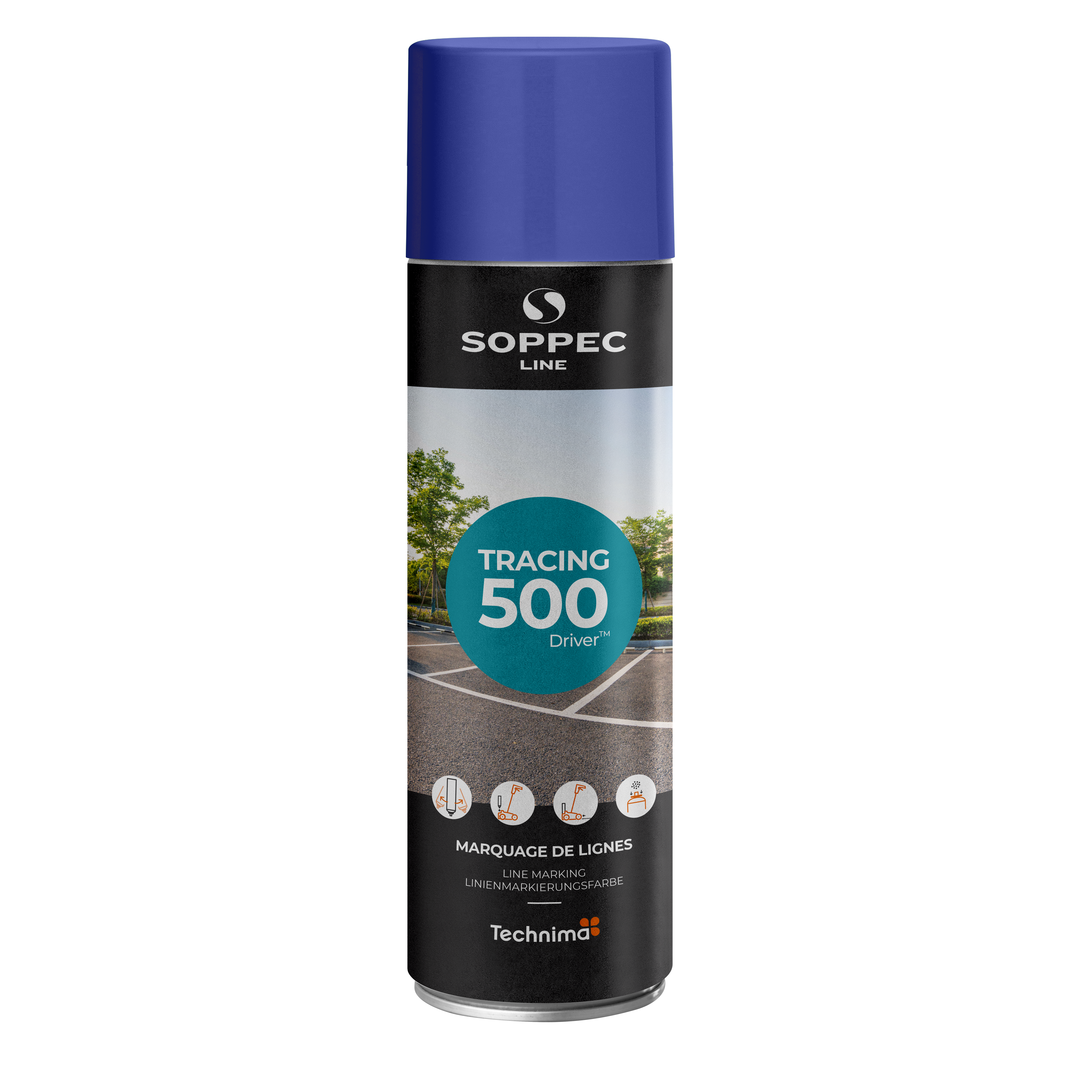 Linjemarkeringsspray Soppec TRACING 500 ml – bild 2