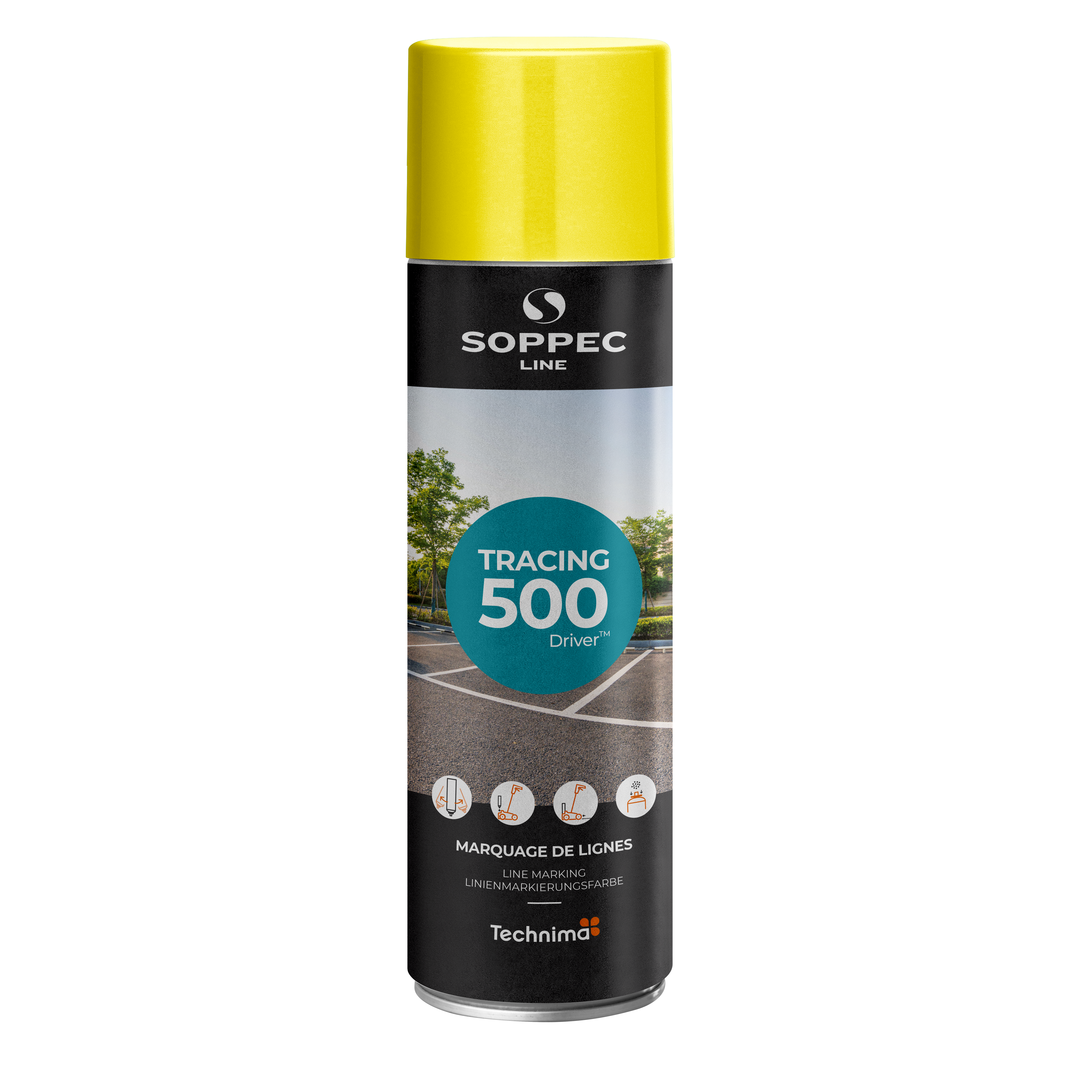 Linjemarkeringsspray Soppec TRACING 500 ml – bild 2