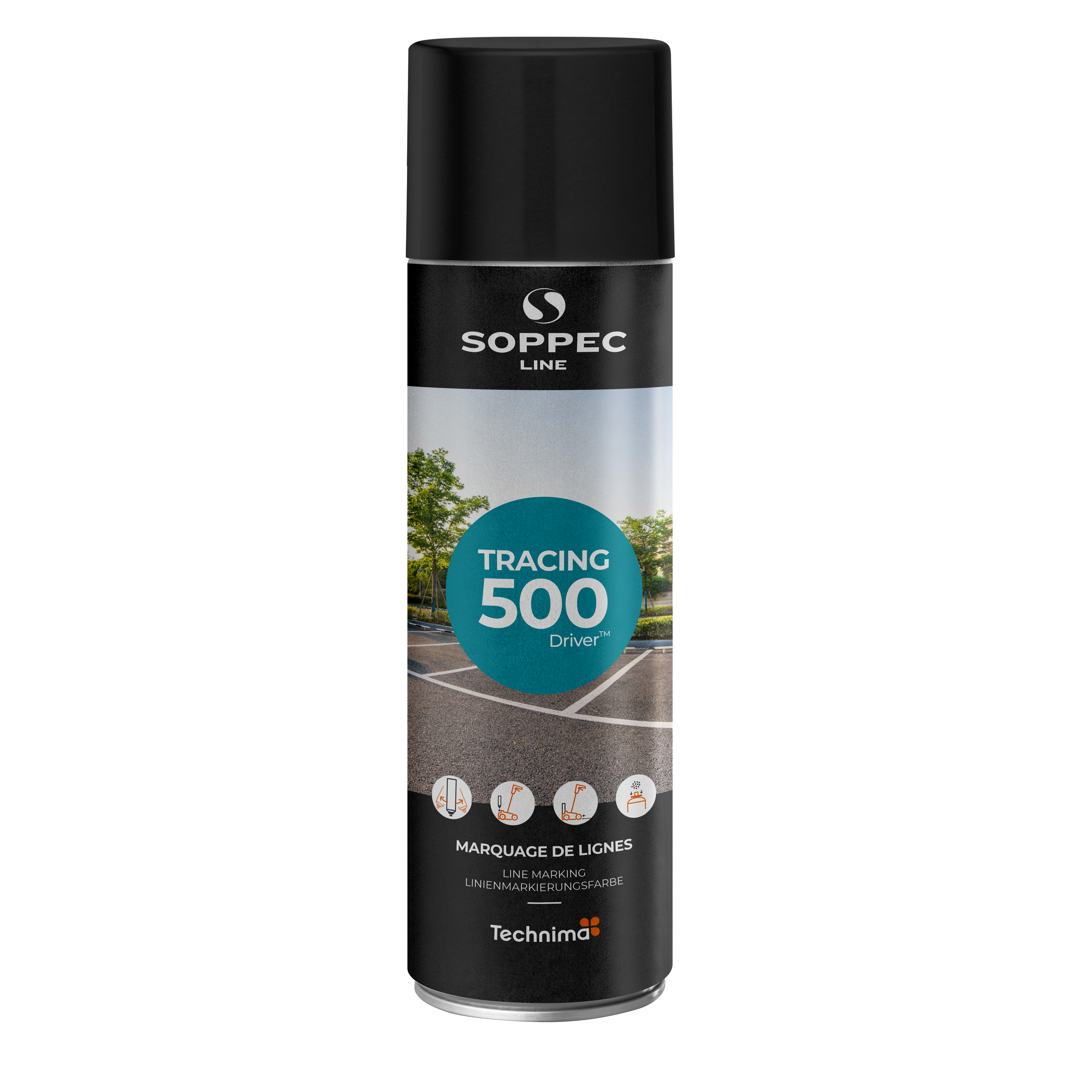 Linjemarkeringsspray Soppec TRACING 500 ml – bild 2