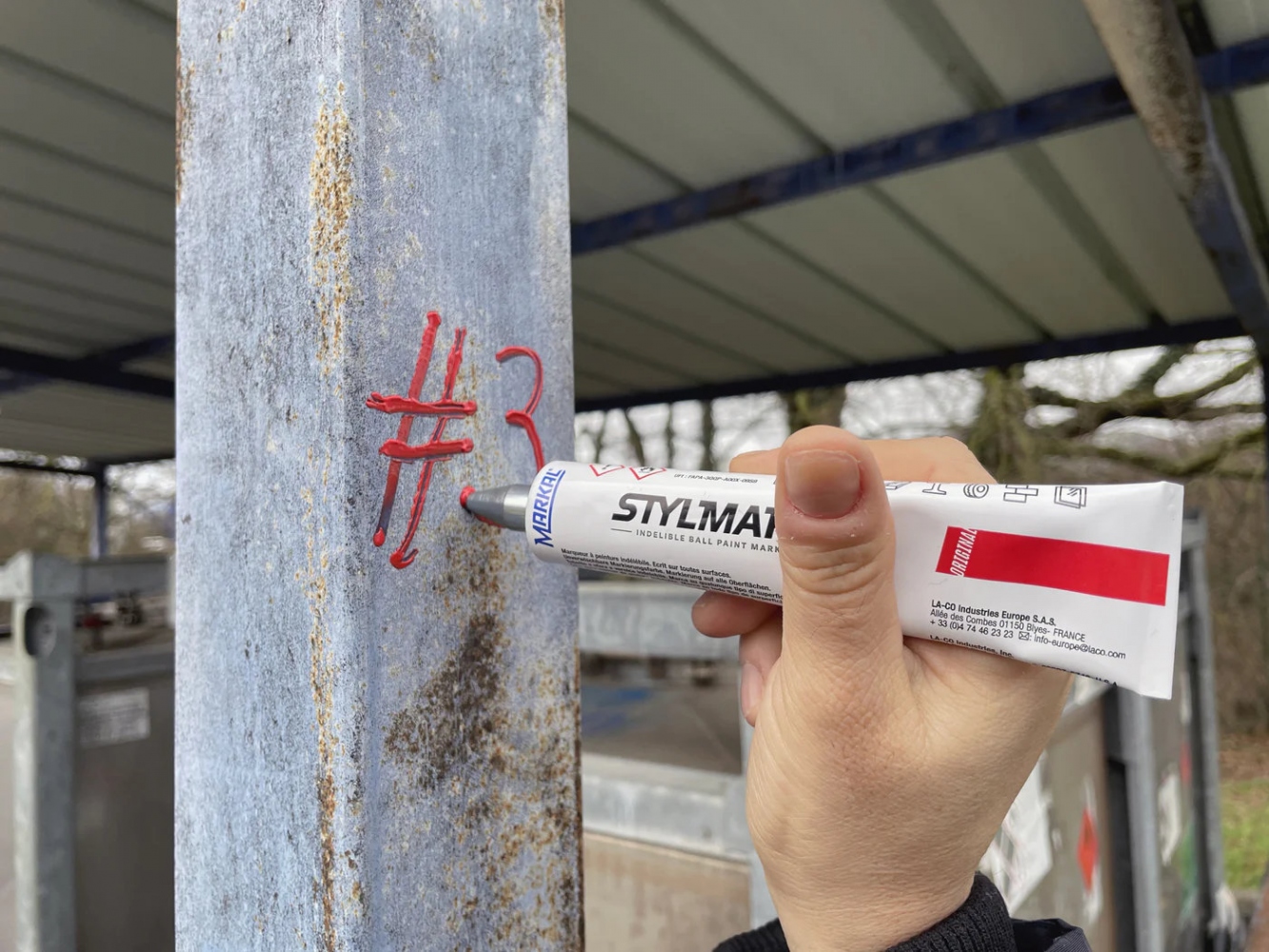 Färg i tub Markal Stylmark – bild 4