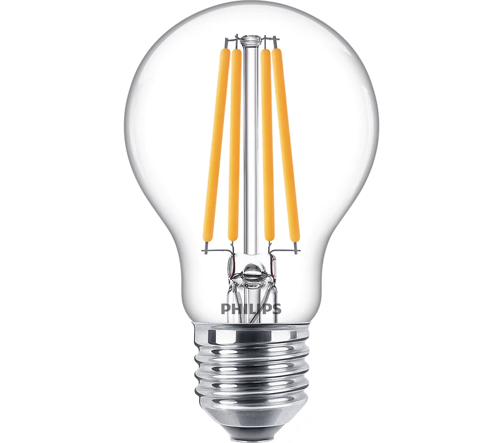 Klassisk glödlampa (LED) E27 (klar) Philips – bild 2