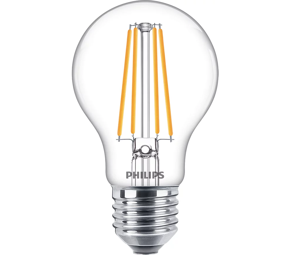 Klassisk glödlampa (LED) E27 (klar) Philips – bild 2