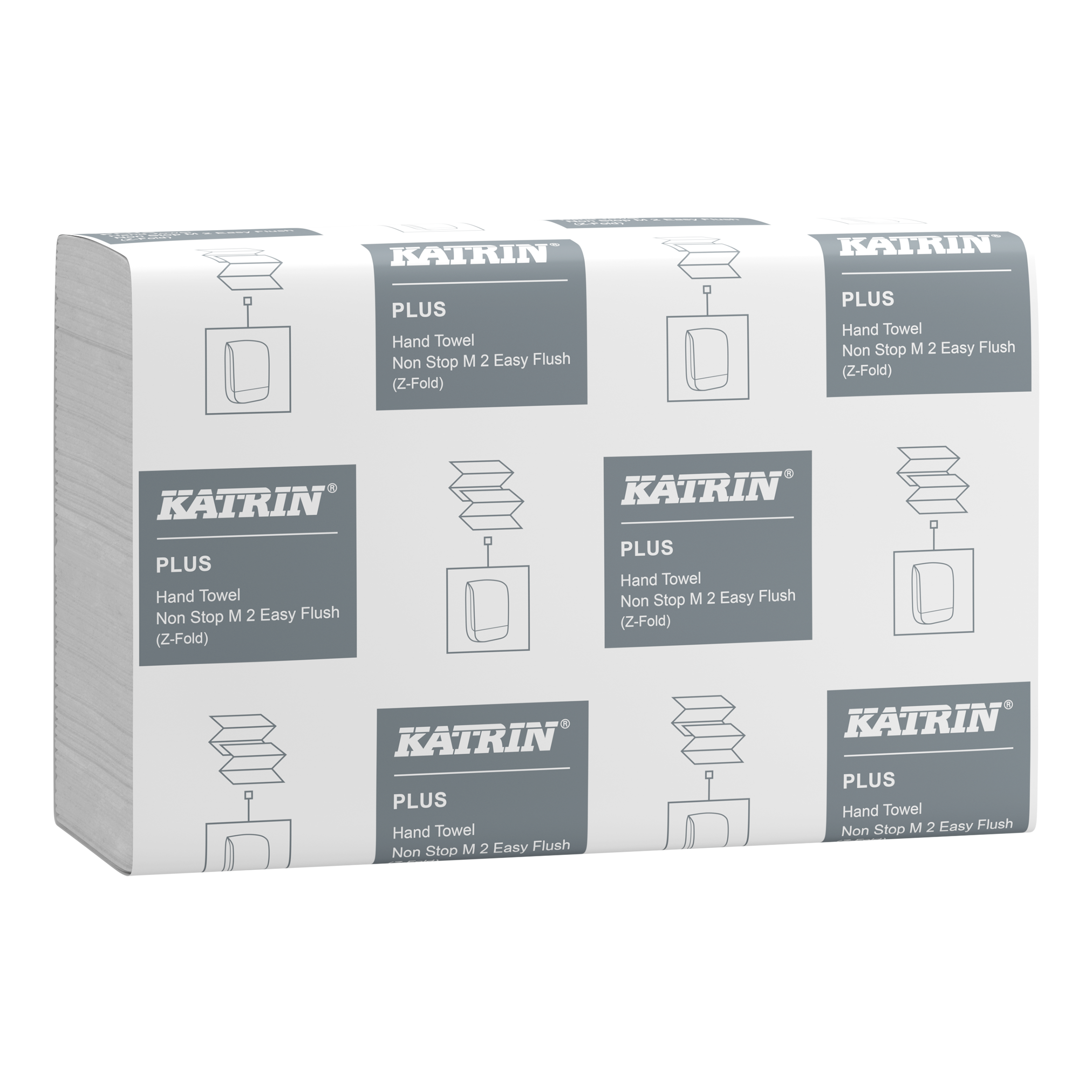 Pappershandduk Plus Non Stop M2 Easy Flush Katrin – bild 2