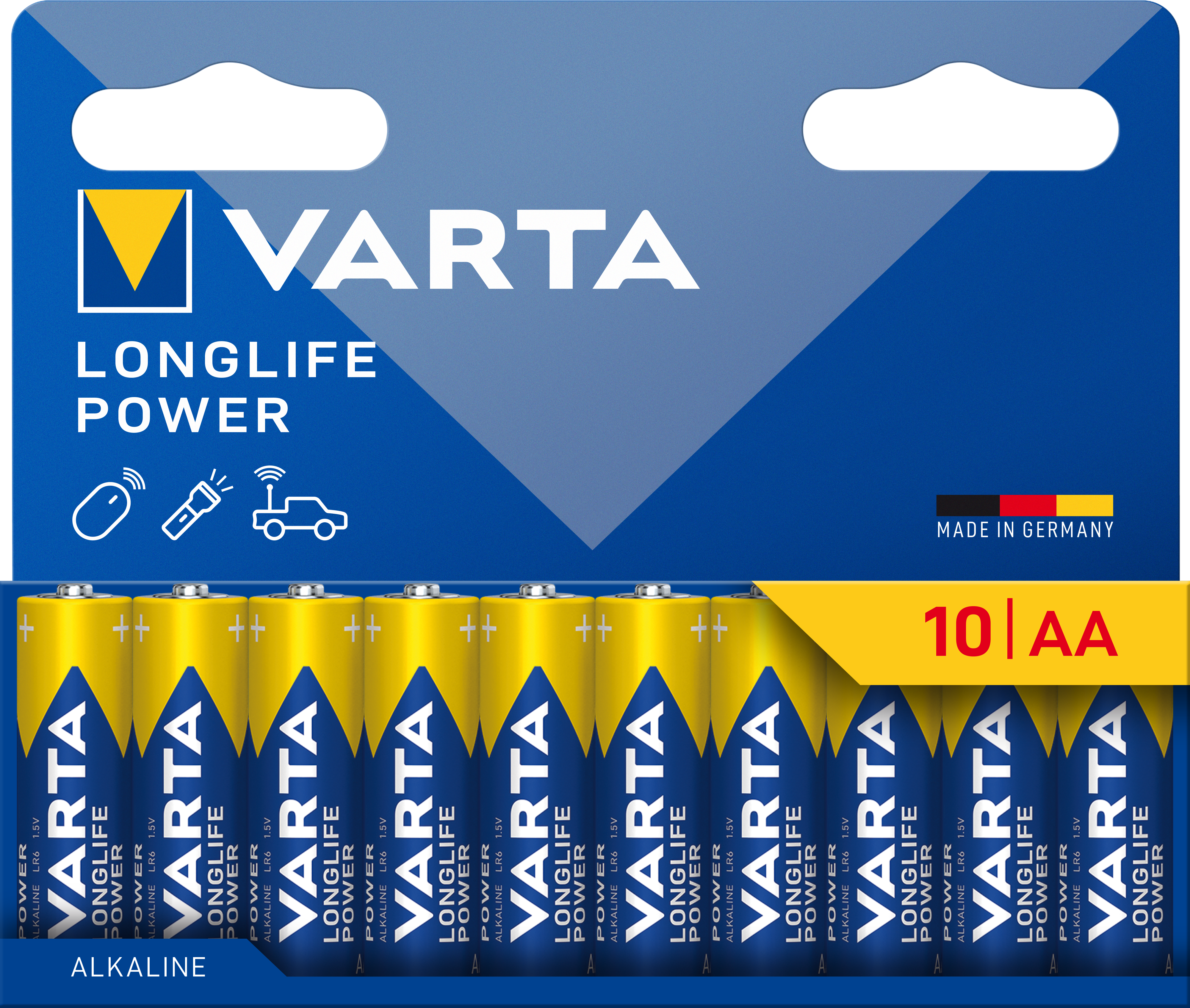 Alkaliska batterier Longlife Power – bild 2
