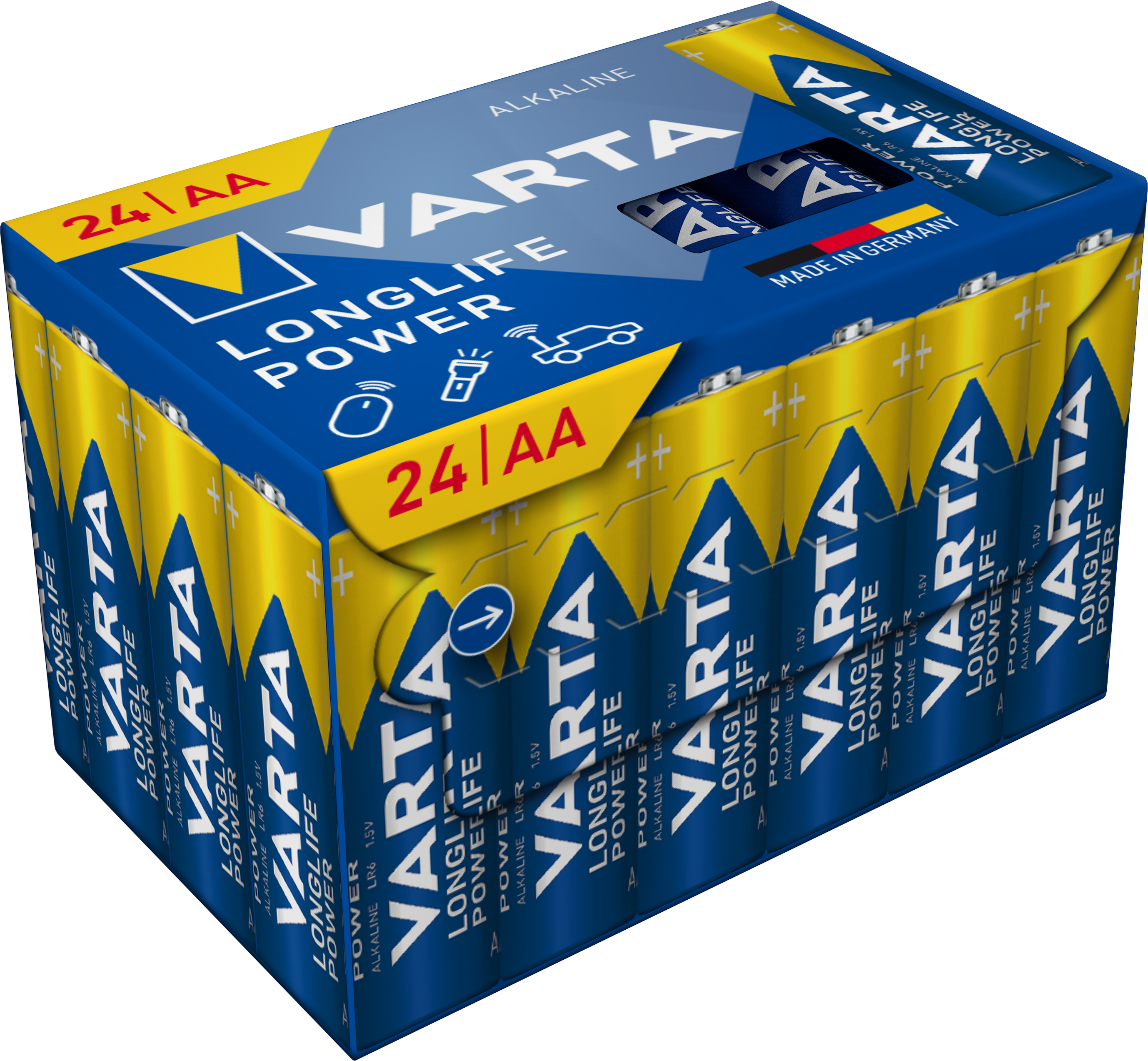 Alkaliska batterier Longlife Power – bild 2