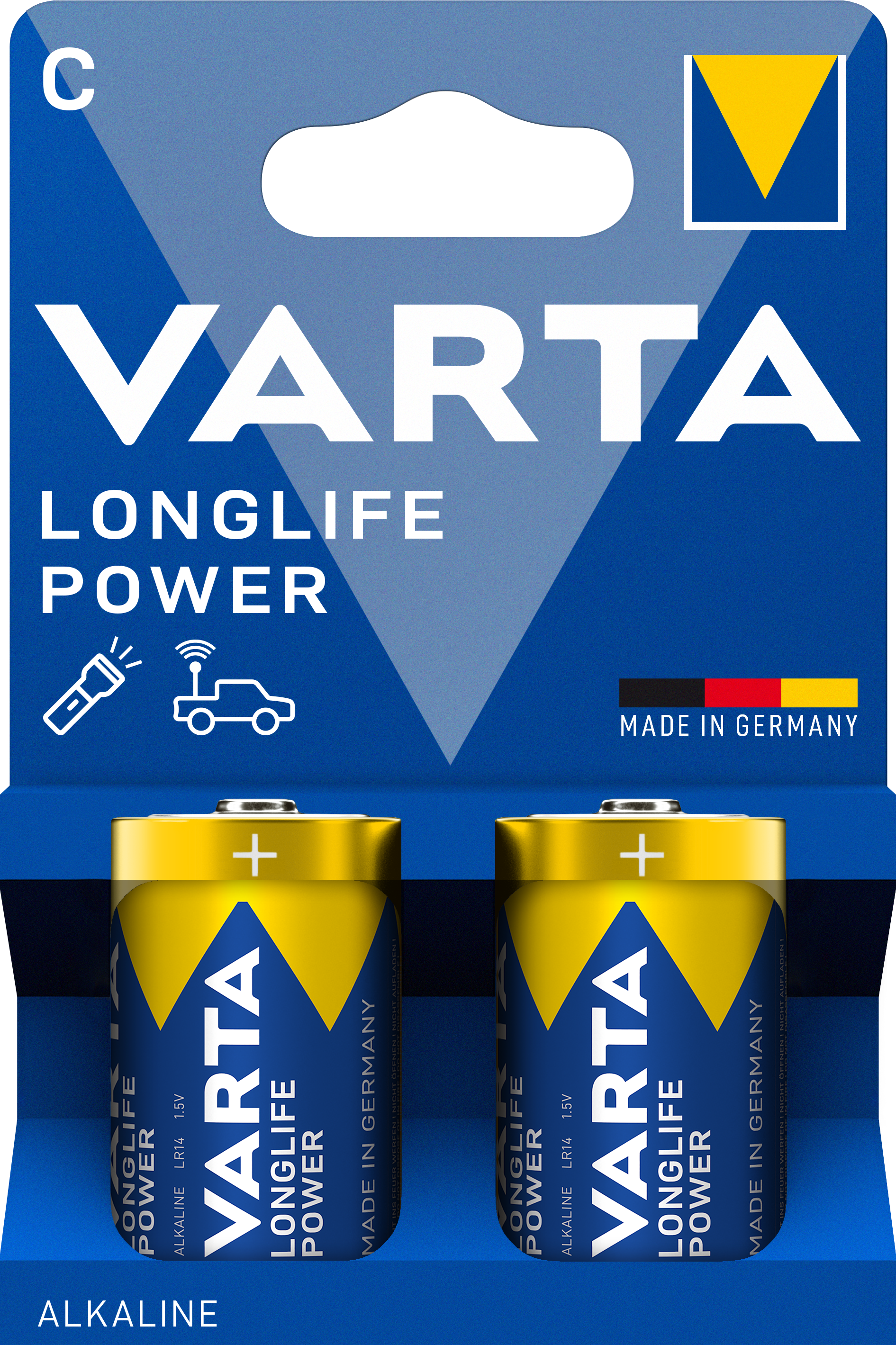 Alkaliska batterier Longlife Power – bild 2