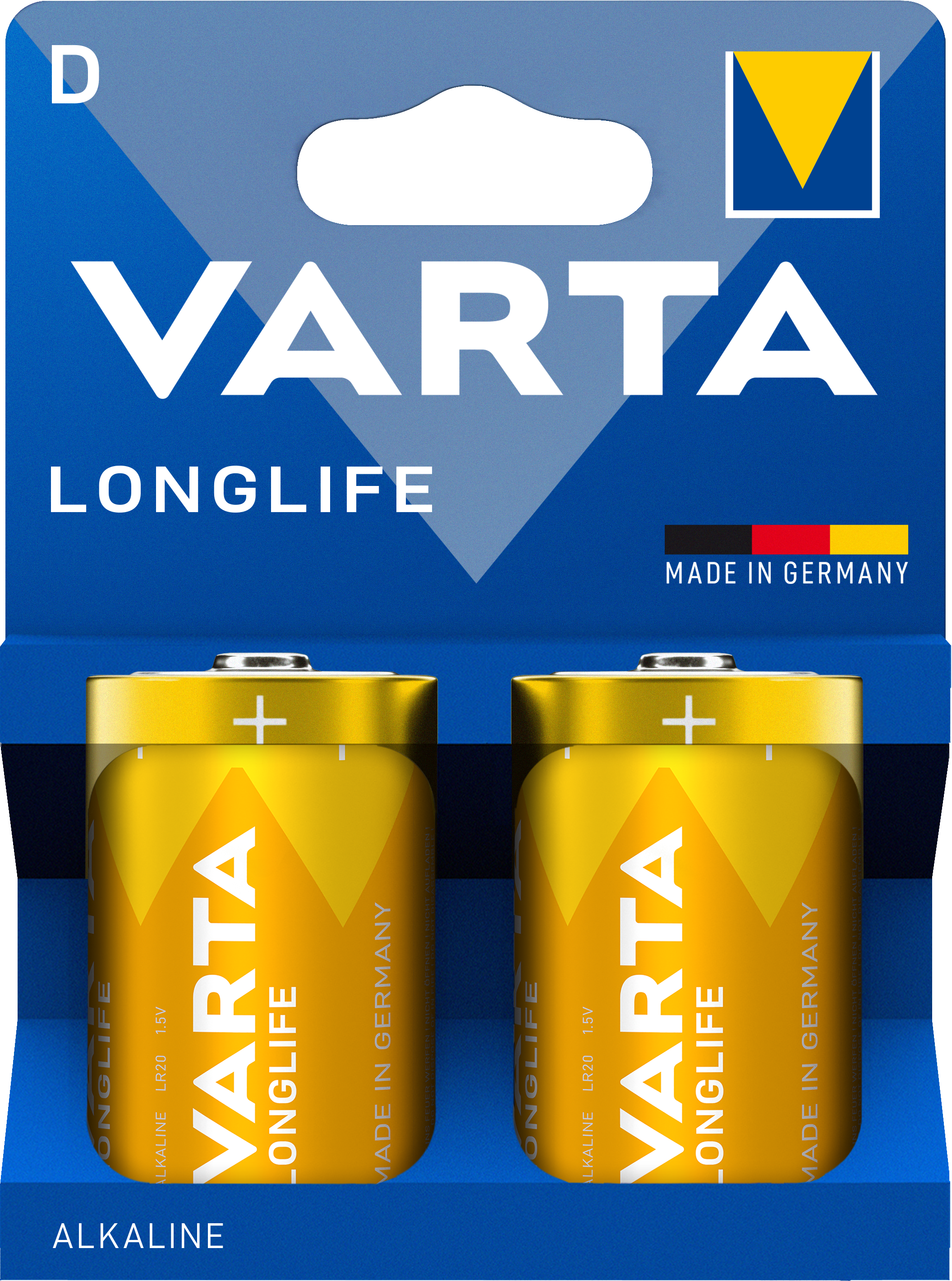 Alkaliska batterier Longlife – bild 2