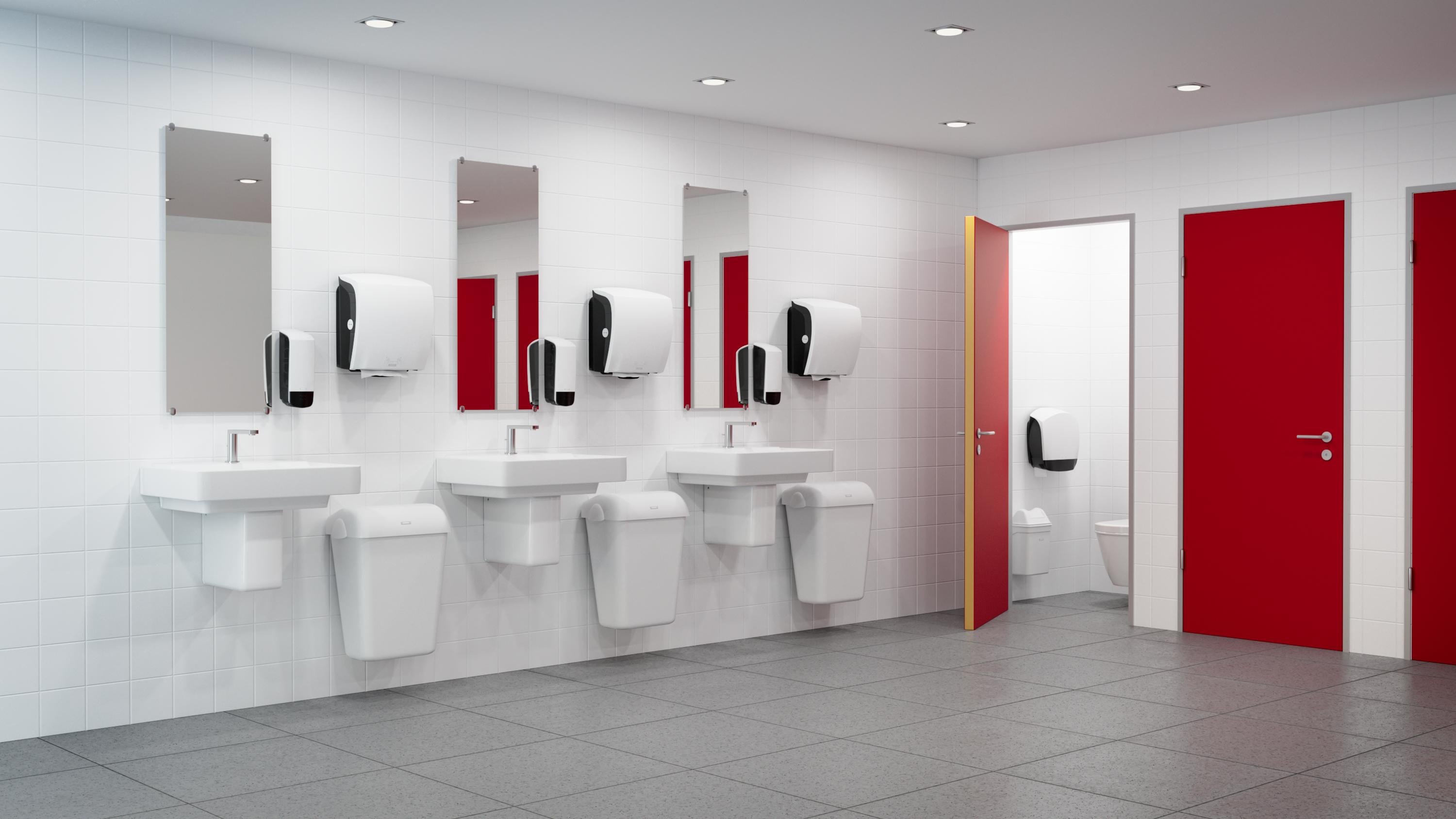 Dispenser Handduksrulle Katrin Plast – bild 5