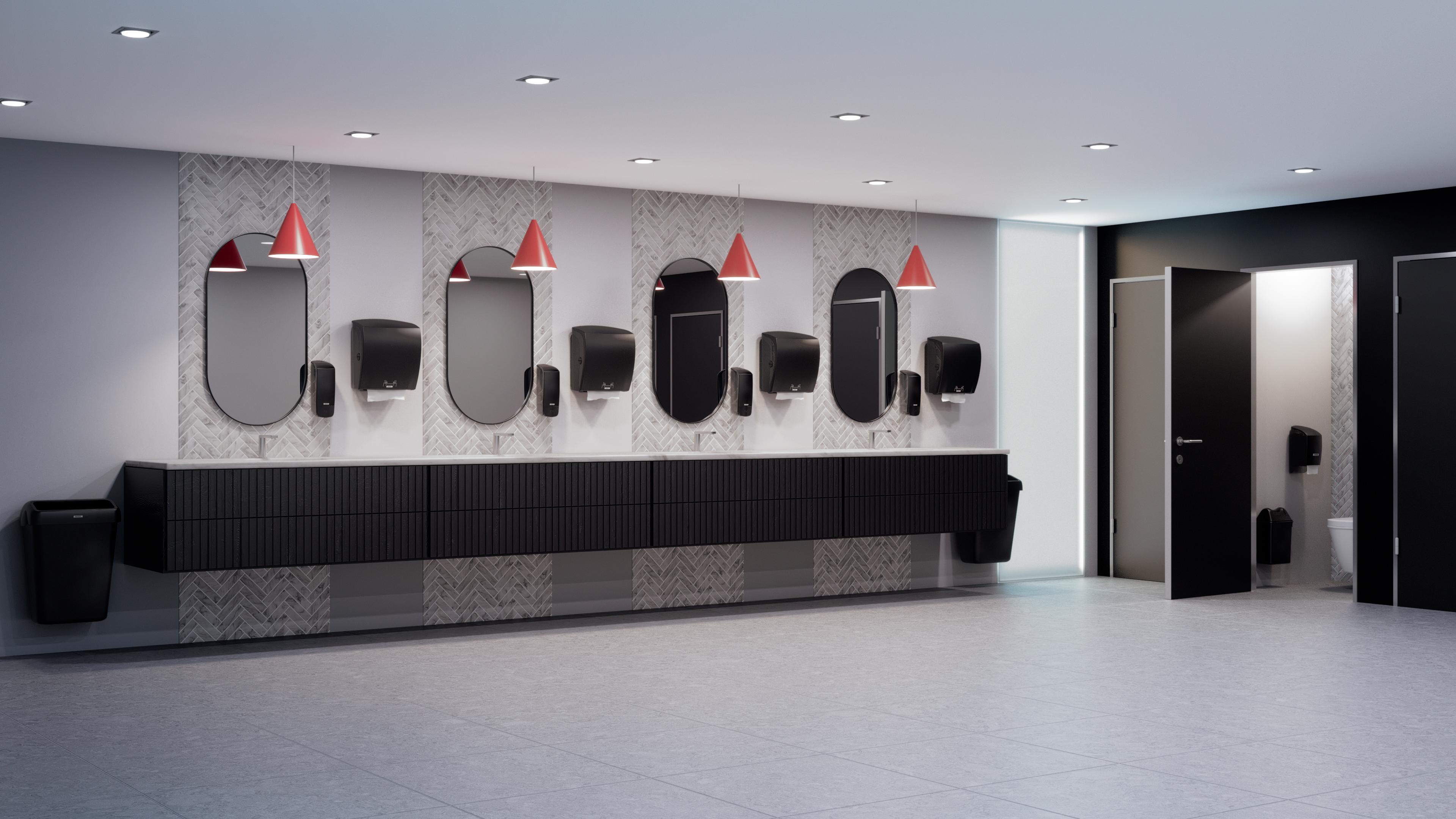 Dispenser Handduksrulle Katrin Plast – bild 6