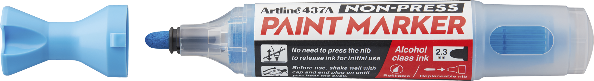 Märkpenna 437A Paint Marker Artline – bild 2