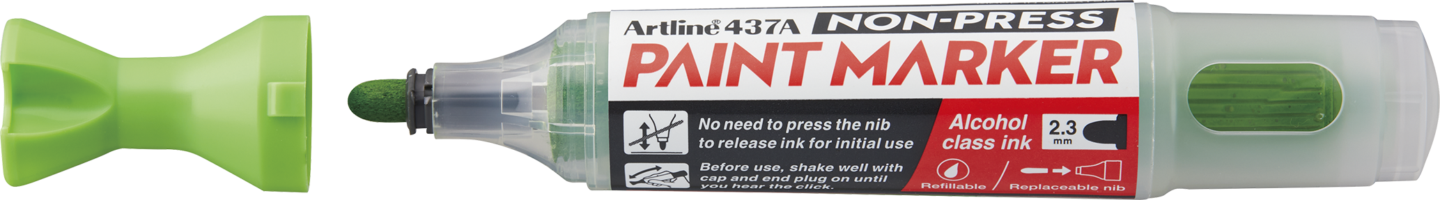 Märkpenna 437A Paint Marker Artline – bild 2