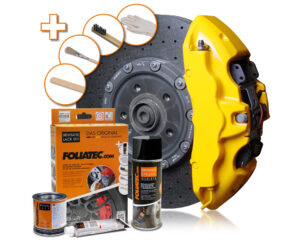 Bromsoksfärg Foliatec komplett paket speed yellow