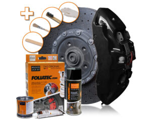 Bromsoksfärg Foliatec komplett paket midnight black