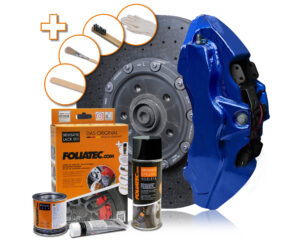 Bromsoksfärg Foliatec komplett paket performance blue metallic