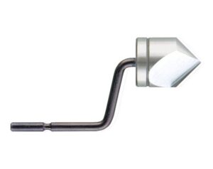 Kniv och försänkarhuvud till gradverktyg