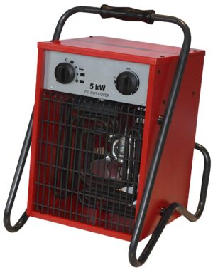 Byggvärmefläkt 5 kW, 9 kW