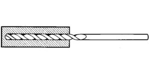 Spiralborr, extra långt - djuphålsborr Gühring 502 / 503 / 504