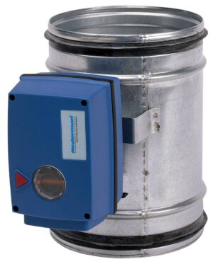 Spjäll och styrskåp Nederman