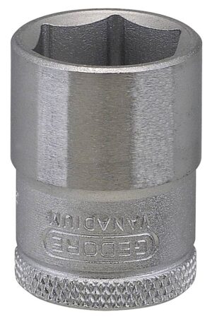 Hylsa. Med 3/8" fyrkantsfäste. Gedore 30
