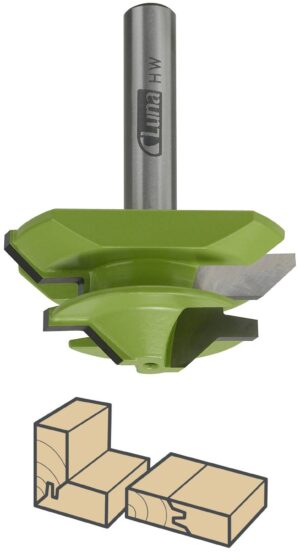 Limfogfräsar för trä Luna