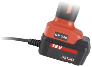 Nätadapter till Pressverktyg Rigid