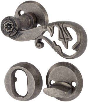 Ytterdörrhandtag Hult med cylinderbehör MILLERS