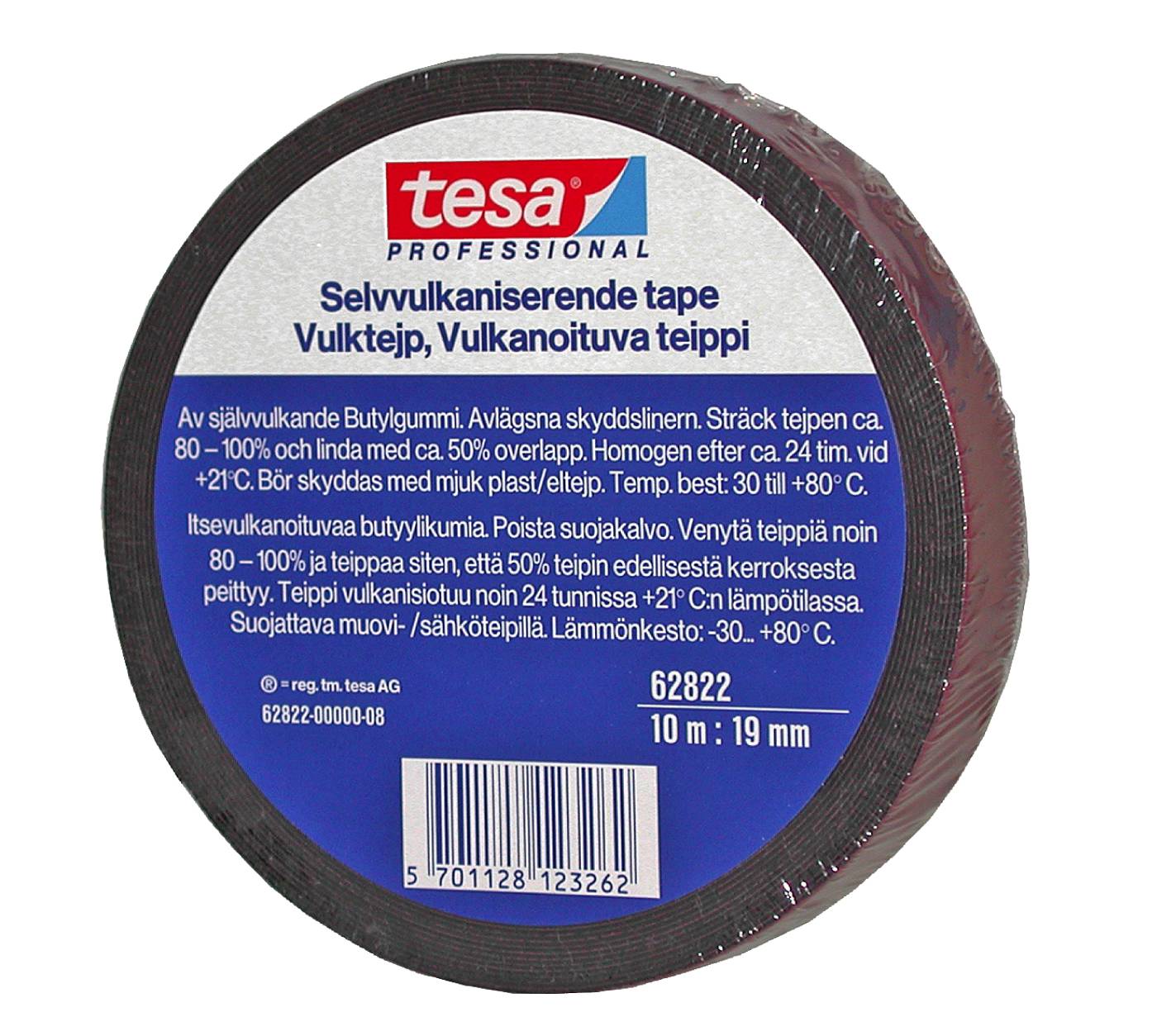 Vulkband/Tejp Tesa 62822 – förpackning 10 st
