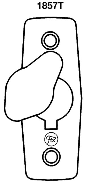 Täckbricka Fix 1857, 1857T