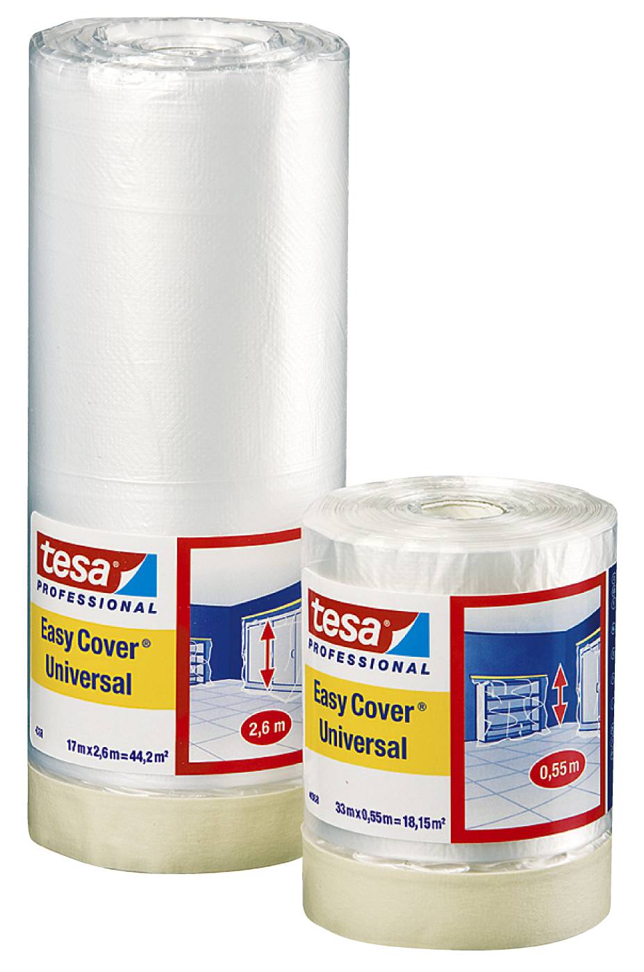 Maskering tesa Easy Cover 4368 – förpackning 44 st