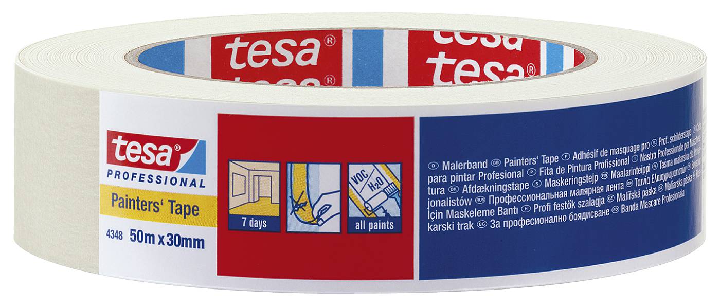 Maskeringstejp tesa 4348 – förpackning 50 st