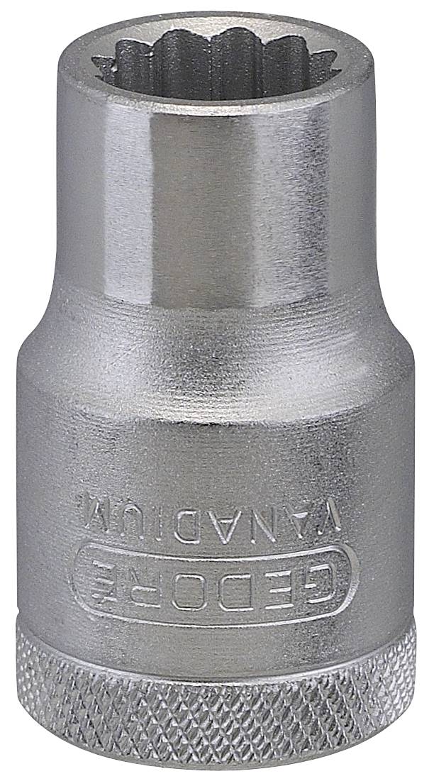 Hylsa. Med 1/2" fyrkantsfäste. Gedore D 19
